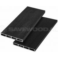 Грядочная доска ДПК с 3D-текстурой SW Rubus Черный Грядочная доска ДПК с 3D-текстурой SW Rubus Черный