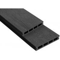 Террасная доска ДПК 3D Nevada/California Чёрная