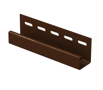 J-планка Классика - Коричневая от производителя  Ю-Пласт по цене 350 р